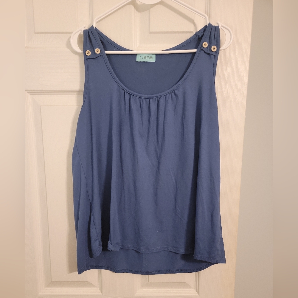 Tank Top, blue, medium